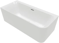 Villeroy & Boch Loop & Friends baignoire back-to-wall carré 1800 x 800 mm - blanc alpine - pour installation en angle à gauche