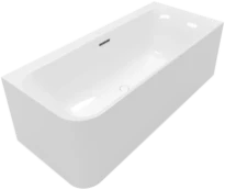 Villeroy & Boch Loop & Friends baignoire back-to-wall carré 1800 x 800 mm - blanc alpine - pour installation en angle à droite