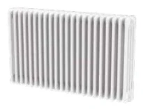 Stelrad Column radiateur rétro H300xT03xL440 298 W (EN442 75/65/20) - Ral 9016 blanc signalisation