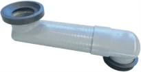 DBJ San coude d'évacuation saillie pour toilettes - 90/110mm