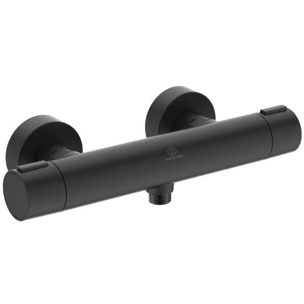 Ideal Standard Alu+ robinet thermostatique douche - noir mat