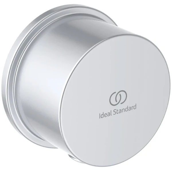 Ideal Standard Alu+ Wandaansluitbocht rond - silver