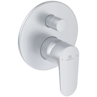 Ideal Standard Alu+ Mitigeur bain/douche (partie apparente) - silver