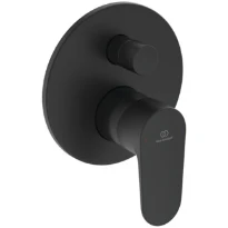 Ideal Standard Alu+ Mitigeur bain/douche (partie apparente) - noir mat