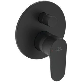 Ideal Standard Alu+ Mitigeur bain/douche (partie apparente) - noir mat