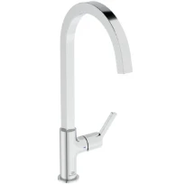 Ideal Standard Gusto mitigeur evier monotrou bec tube C carre - Chromé
