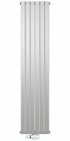 STELRAD Horta Vertical radiateur H1600xT1xL408 687 Watt (EN442 75/65/20) Ral 9016 - blanc signalisation