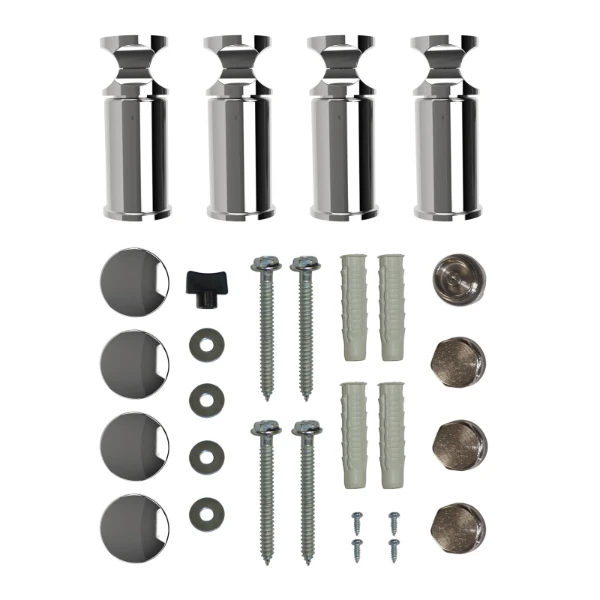Stelrad Dahlia set de fixation - chromée