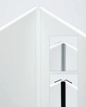 Procasa Showerboard Cornerfix profilé d'angle 6 mm - alu naturel