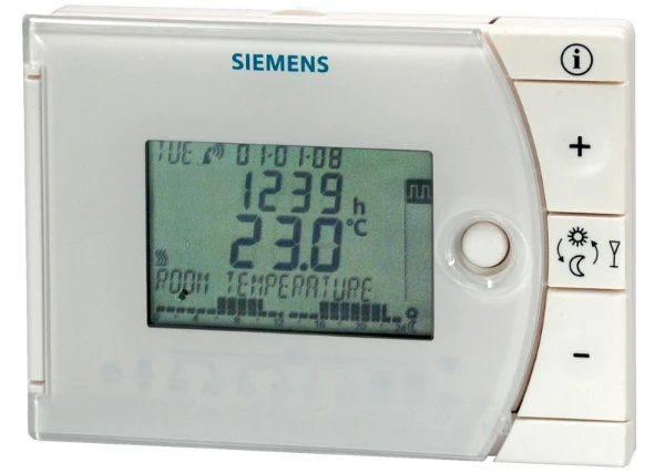 Siemens REV13 ruimtethermostaat met dagschakelklok