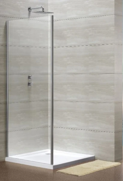 Procasa Free Basic paroi latérale 900 x 1900 mm transparent - chromé