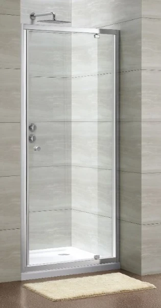 Procasa Free Basic douchedraaideur 1000 x 1900 mm transparant - chroom