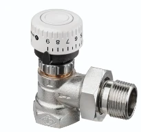 ROBINET DE RADIATEUR HEIMEIER MIKROTHERM 4/4 equerre dn25