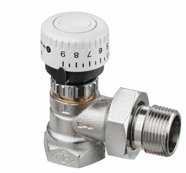 ROBINET DE RADIATEUR HEIMEIER MIKROTHERM 4/4 equerre dn25