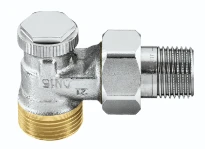 RACCORD DE RADIATEUR HEIMEIER REGUTEC 3/4 equerre dn15(1/2") nickele