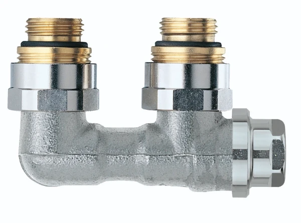 BLOC H HEIMEIER VEKOLUX 1/2 équerre monotube - taraudage femelle