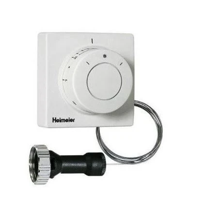 Heimeier F thermostaatknop met afstandsbediening - capillair 5 m - wit