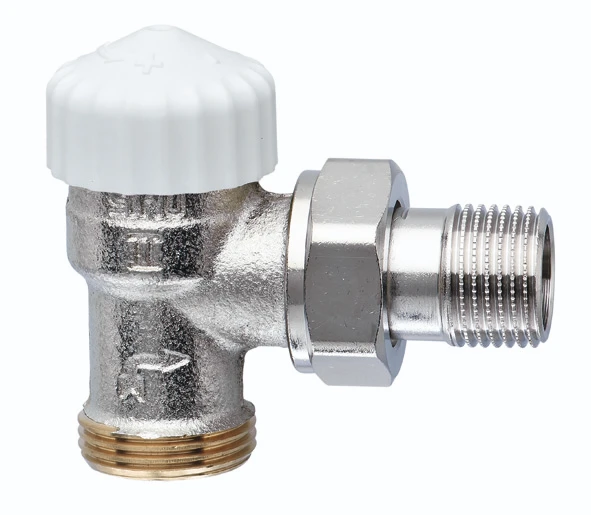 Heimeier V-exact II thermostatische kraan haaks 1/2" x 3/4"EK