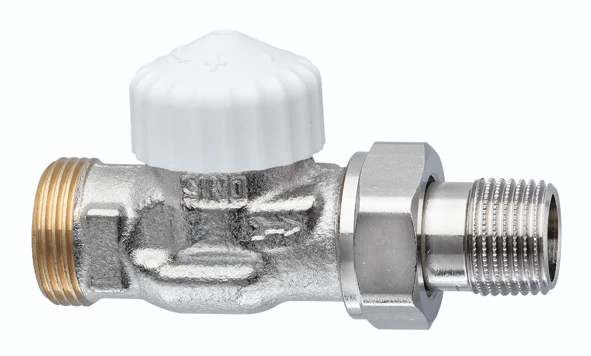 Heimeier V-exact II vanne thermostatique droit 1/2" x 3/4"EK