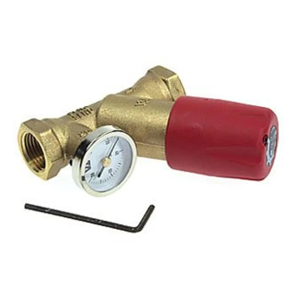 CIRCULATEUR THERMOSTATIQUE HEIMEIER TA-THERM 1/2 avec thermomètre