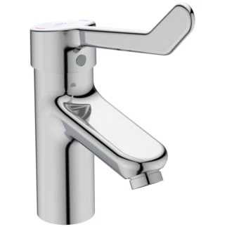 Ideal Standard Ceraplus 2 wastafelmengkraan zonder lediging - chroom - medische greep 160 mm