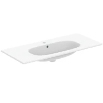 Ideal Standard Tesi lavabo 1025 x 450 mm - blanc mat - avec trou de robinet - avec trop-plein - dans un emballage à emporter