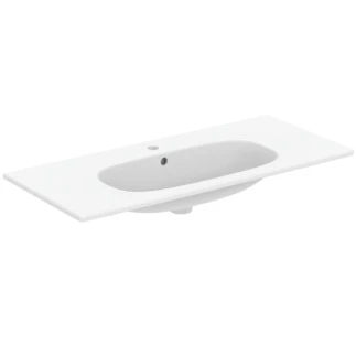 Ideal Standard Tesi lavabo 1025 x 450 mm - blanc mat - avec trou de robinet - avec trop-plein - dans un emballage à emporter