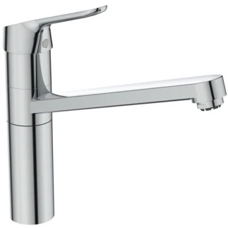 IDEAL STANDARD Ceraflex Kitchen Mitigeur cuisine avec bec haut attaché et BlueStart Technology pour chauffe-eau basse pression chromé