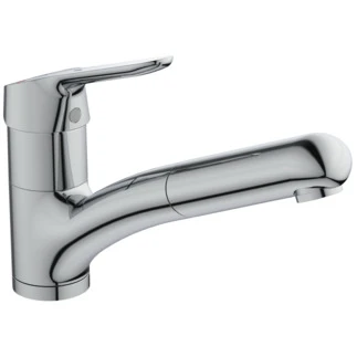 Ideal Standard Ceraflex Kitchen mitigeur cuisine avec douchette extractible avec BlueStart Technology chromé