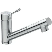 Ideal Standard CeraLook mitigeur cuisine avec douchette extractible (BlueStart Technology) chromé