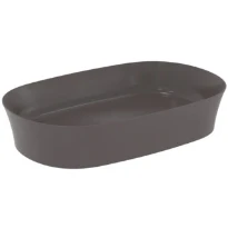 Ideal Standard Ipalyss lavabo à poser 600 x 380 mm - Gris ardoise - sans trou de robinet - sans trop-plein