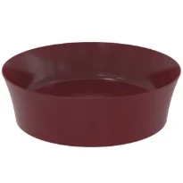 Ideal Standard Ipalyss lavabo à poser rond 400 mm - Grenade - sans trou de robinet - sans trop-plein