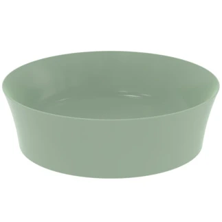 Ideal Standard Ipalyss lavabo à poser rond 400 mm - Sauge - sans trou de robinet - sans trop-plein