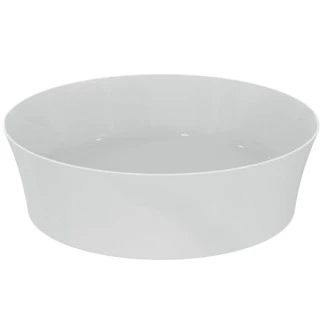 Ideal Standard Ipalyss lavabo à poser rond 400 mm - blanc - sans trou de robinet - sans trop-plein