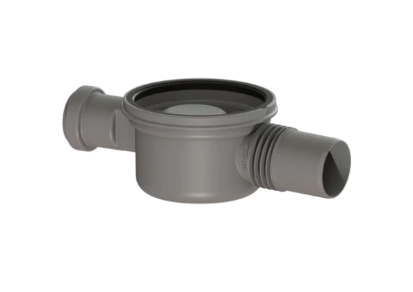 KESSEL suppervlakke afvoergoot diam 50mm 95x95mm