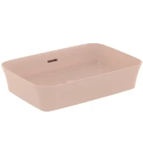 Ideal Standard Ipalyss lavabo à poser 550 x 380 mm - Nude - sans trou de robinet - avec trop-plein