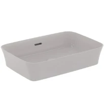 Ideal Standard Ipalyss lavabo à poser 550 x 380 mm - Ciment - sans trou de robinet - avec trop-plein