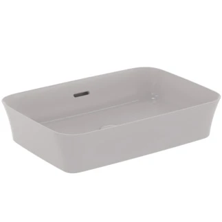Ideal Standard Ipalyss lavabo à poser 550 x 380 mm - Ciment - sans trou de robinet - avec trop-plein