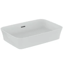 Ideal Standard Ipalyss lavabo à poser 550 x 380 mm - blanc - sans trou de robinet - avec trop-plein