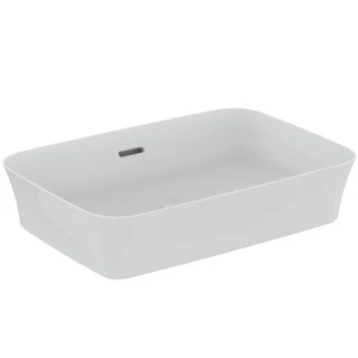 Ideal Standard Ipalyss opbouwwastafel 550 x 380 mm - wit - zonder kraangat - met overloop