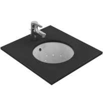 Ideal Standard Connect lavabo sous plan rond 380 mm - blanc - sans trou de robinet - avec trop-plein