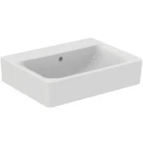 Ideal Standard Connect lavabo 600 x 460 mm - blanc - sans trou de robinet - avec trop-plein