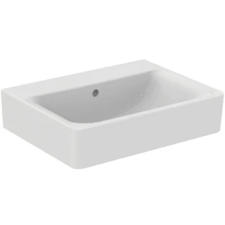 Ideal Standard Connect lavabo 600 x 460 mm - blanc - sans trou de robinet - avec trop-plein