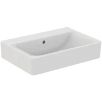 Ideal Standard Connect lavabo 650 x 460 mm - blanc - sans trou de robinet - avec trop-plein