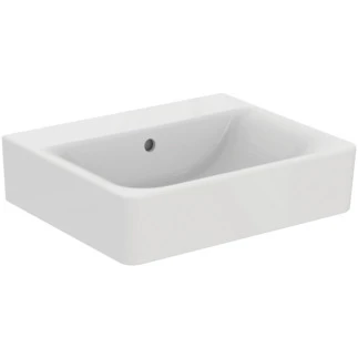 Ideal Standard Connect lavabo 550 x 460 mm - blanc - sans trou de robinet - avec trop-plein