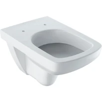 Geberit Selnova WC suspendu à fond creux Square: Blanc