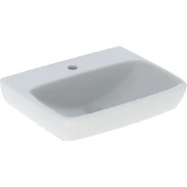 Geberit Selnova Square lavabo 550 x 440 mm - blanc - avec trou de robinet - sans trop-plein
