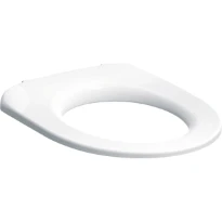 Geberit Selnova Lunette de WC Comfort adapté PMR, fixation par le dessous: Blanc / Matière synthétique