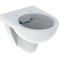 Geberit Selnova WC suspendu à fond creux Compact, compact, Rimfree: Blanc