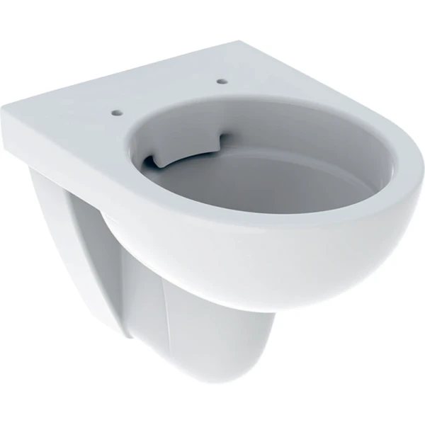 Geberit Selnova WC suspendu à fond creux Compact, compact, Rimfree: Blanc
